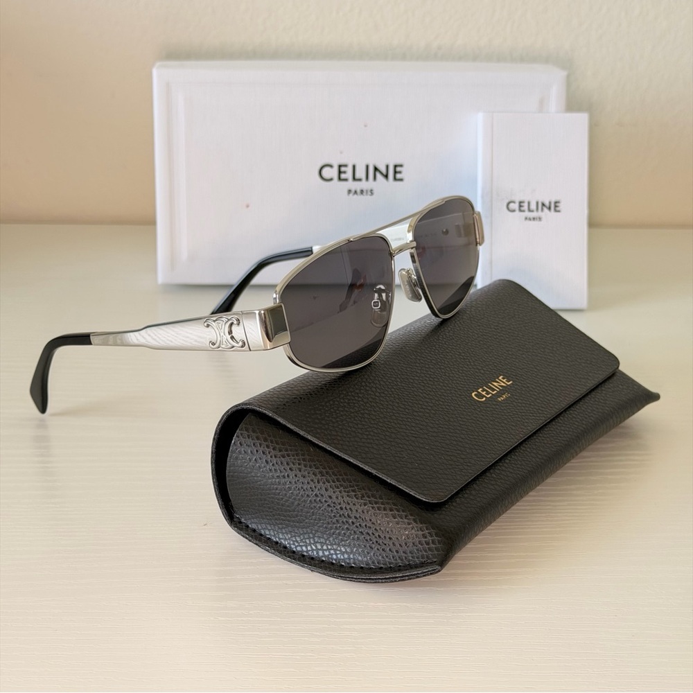 New! Celine Triomphe Sunglasses, CL40281U 16A, Authentic